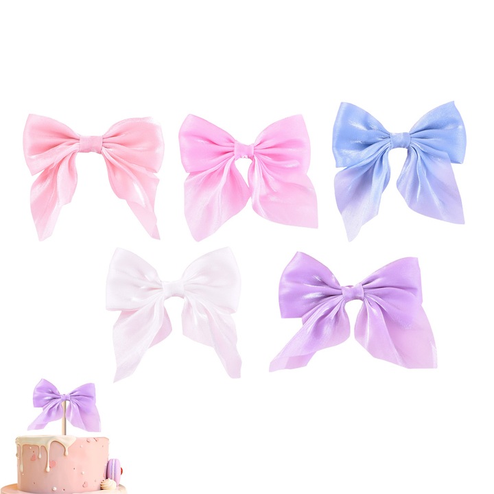 Set 10 fundite pentru tort aniversar, Cozevdnt, Multicolor, 12cm