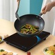 Plita electrica Golxmse, touch inteligent, 8 niveluri de temperatura, LCD, negru, 31.5x8.5x39.5cm