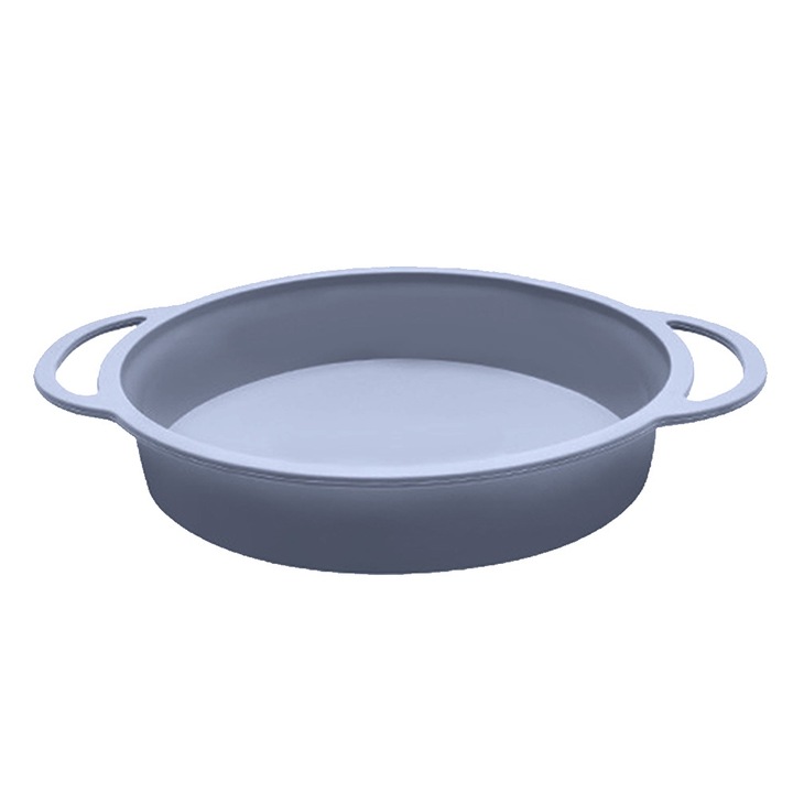 Szilikon sütőlap, masszív fogantyúval, kék, 30x25cm