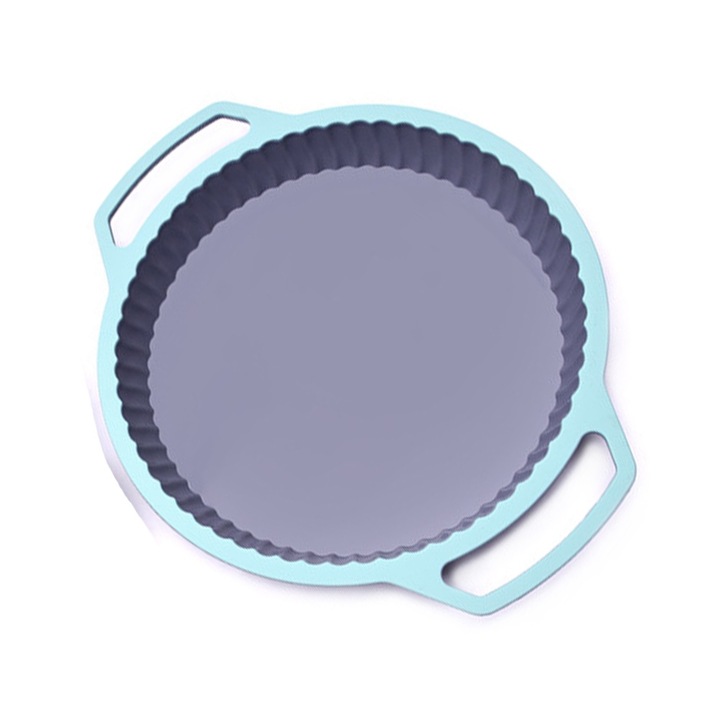 Sütőtepsi süteményekhez, szilikon, tapadásmentes, masszív fogantyúval, 30x25cm