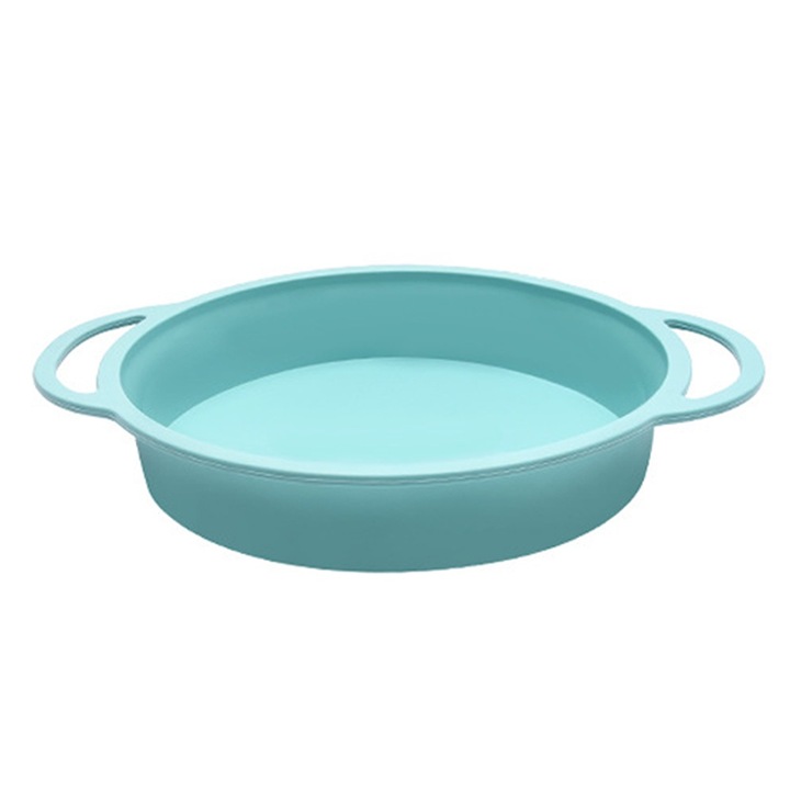 Szilikon sütőlap masszív fogantyúval, türkiz