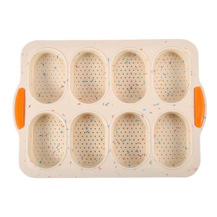 Sütőtepsi, tapadásmentes, többszínű