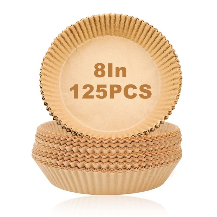 Laminált papírlap légsütőhöz, 125 db, 20x20cm