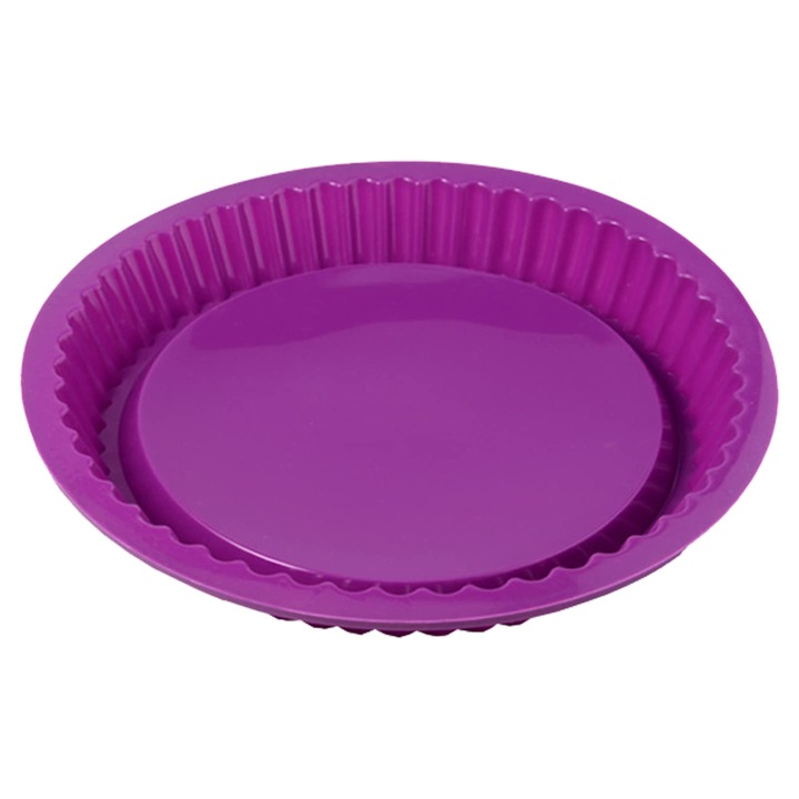 Szilikon tepsi, lila, 27x27x3cm