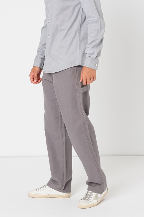 Jack & Jones, Прав панталон с джобове, Сив