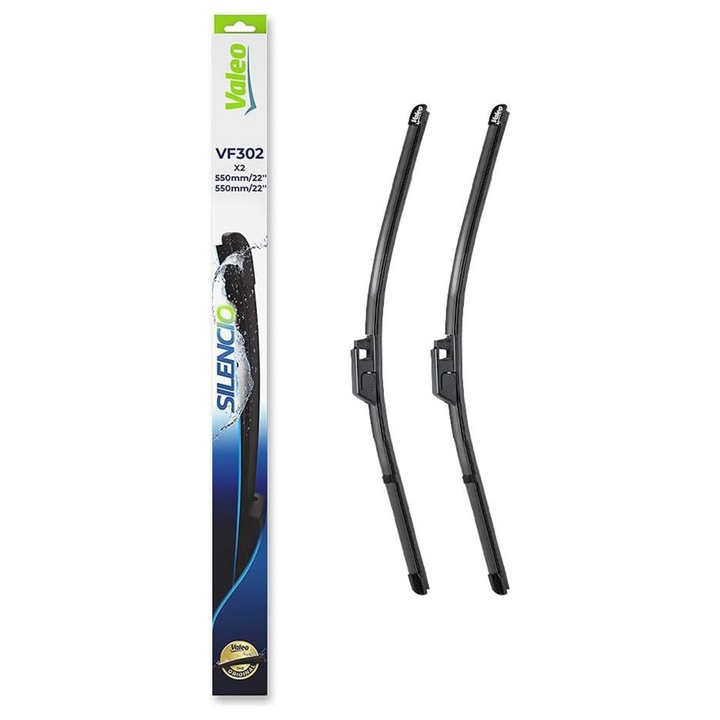 Комплект чистачки Valeo Silencio 550/550mm за Audi A4 B6, B7, C5, Seat Exeo