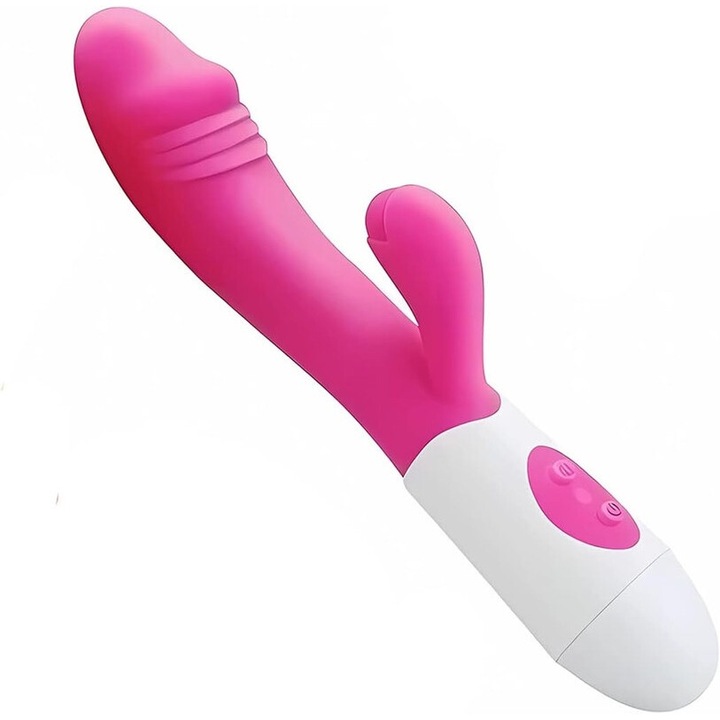 Vibrátor, CHAOHOT, kettős stimuláció, valósághű kialakítás, vízálló, újratölthető