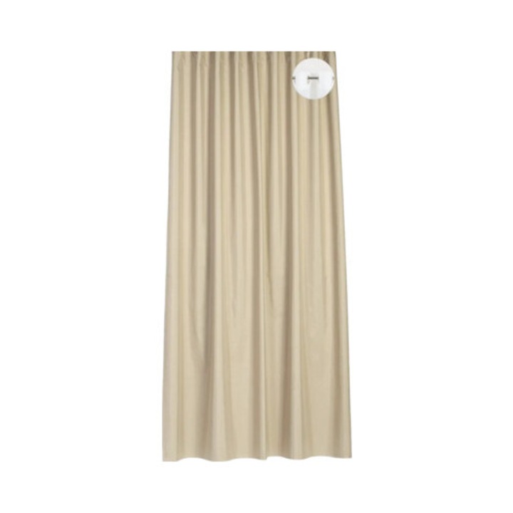 Draperie Cu Inele Gent Cappuccino 140x245 Cm