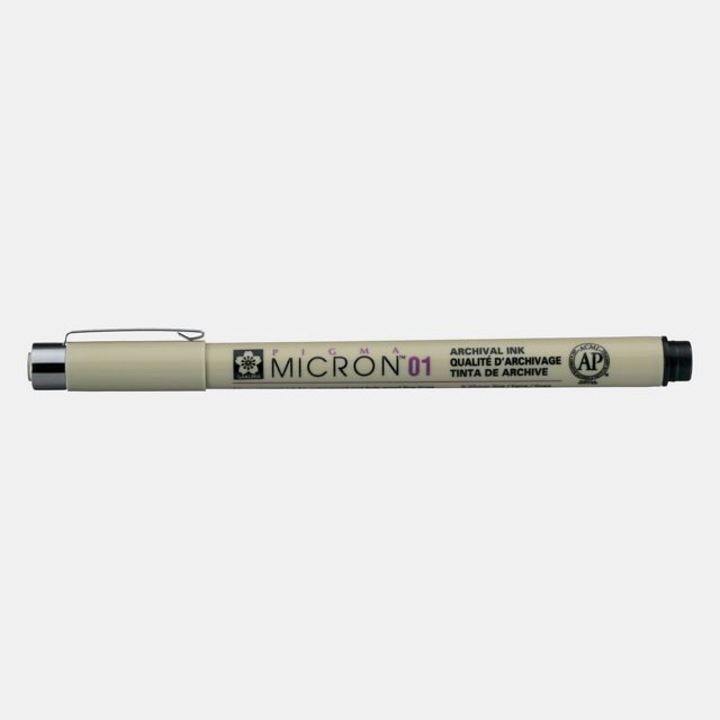 Liner Sakura Pigma Micron, 01, black