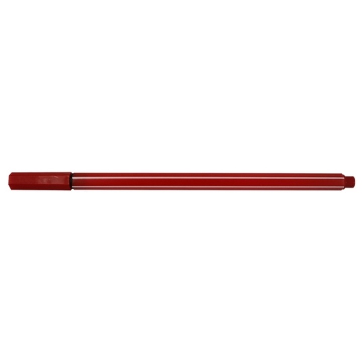 Finener hatszögletű test, hegy 0,1-0,4 mm, piros