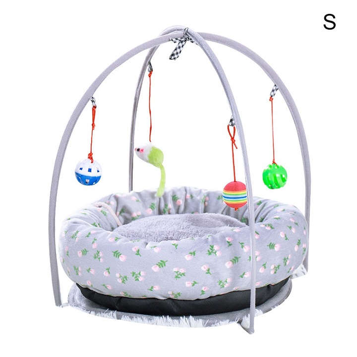 Culcus за котки, BGHYHYHI, подложка за игра с висящи играчки, противоплъзгаща, M
