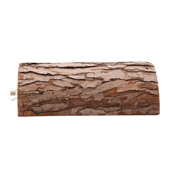 Platforma din lemn pentru animale mici, AMRINUGL, 1x30x10cm, pentru hamsteri, porumbei, soareci, veverite