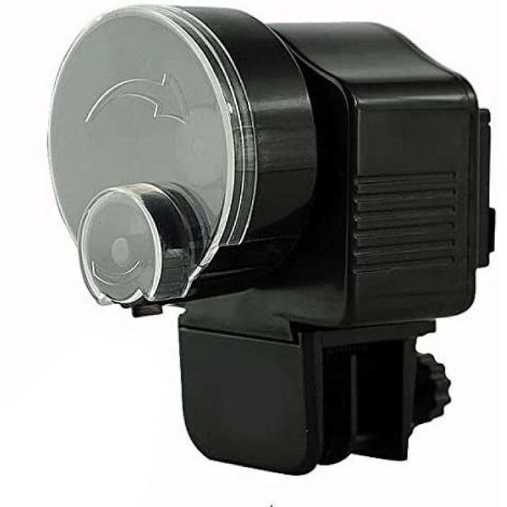 Hranitoare automata pentru pesti AMRINUGL, design rezistent la umiditate, alimentare cu baterii, pentru acvariu, 2AA