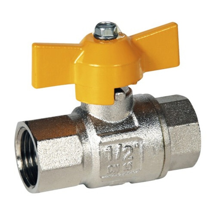 Robinet De Gaz Cu Fluture Itap, Filet Interior 1/2”