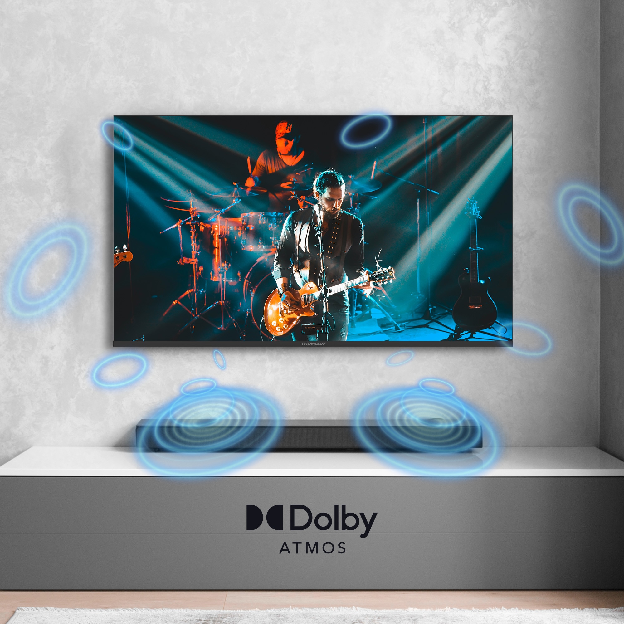 Televizor Thomson 75UG5C14 189 cm, 4K, Televizor Google Smart UHD