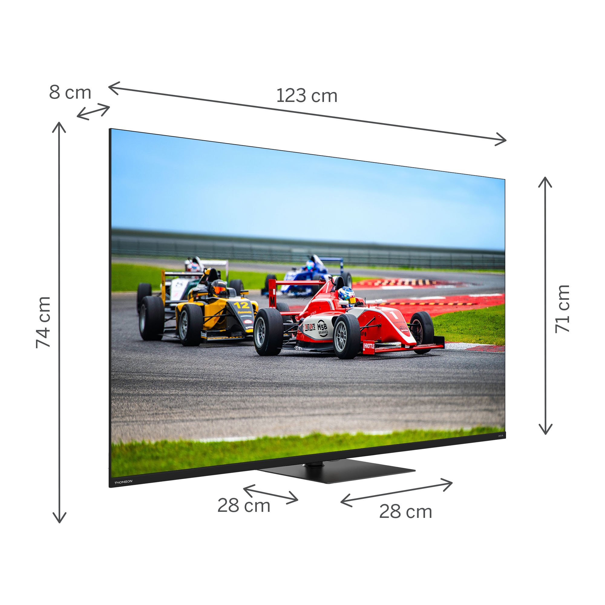 Televizor Thomson 55QG7C14 139 cm, 4K, Smart QLED Pro Google Televizor 144Hz