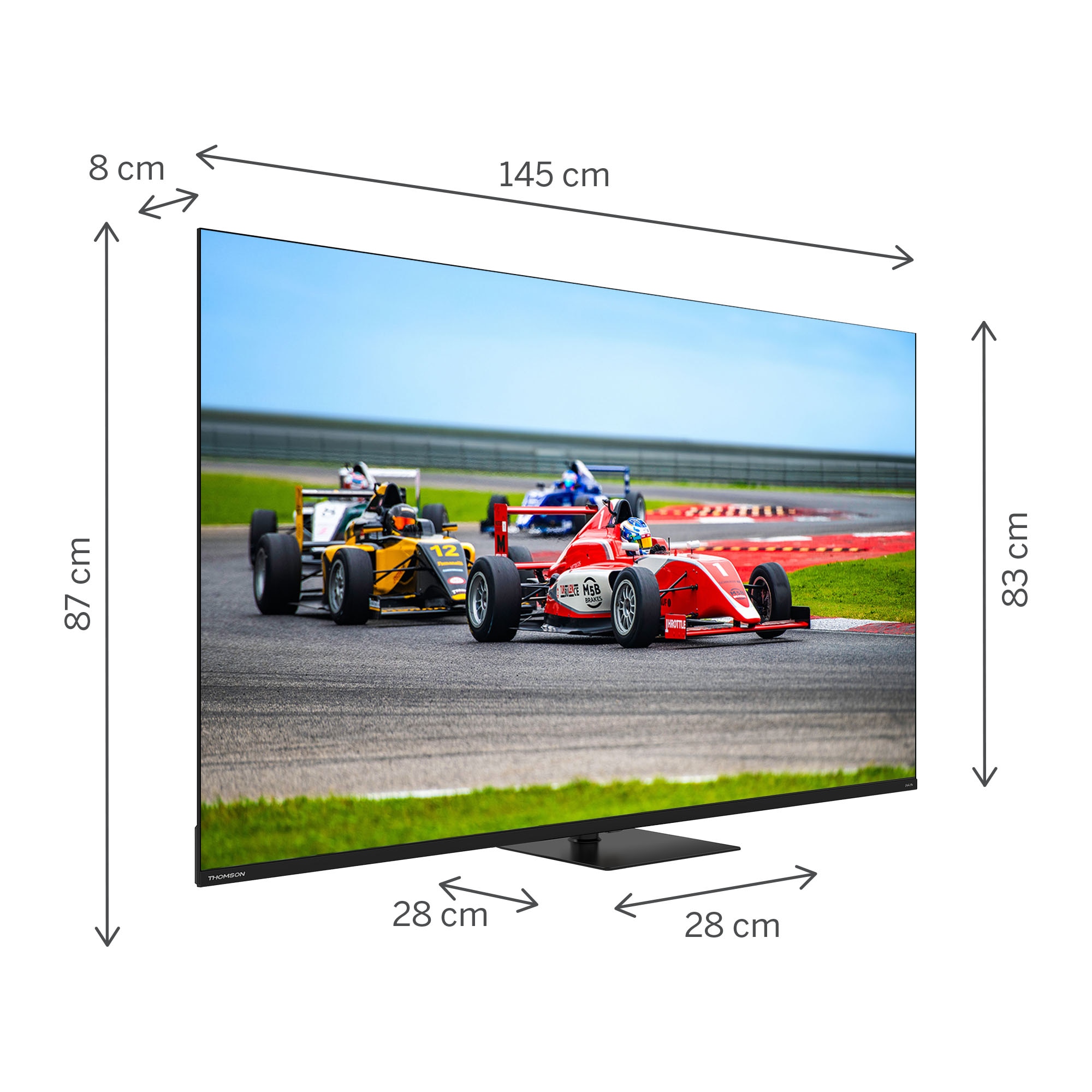 Televizor Thomson 65QG7C14 164 cm, 4K, Smart QLED Pro Google 144Hz