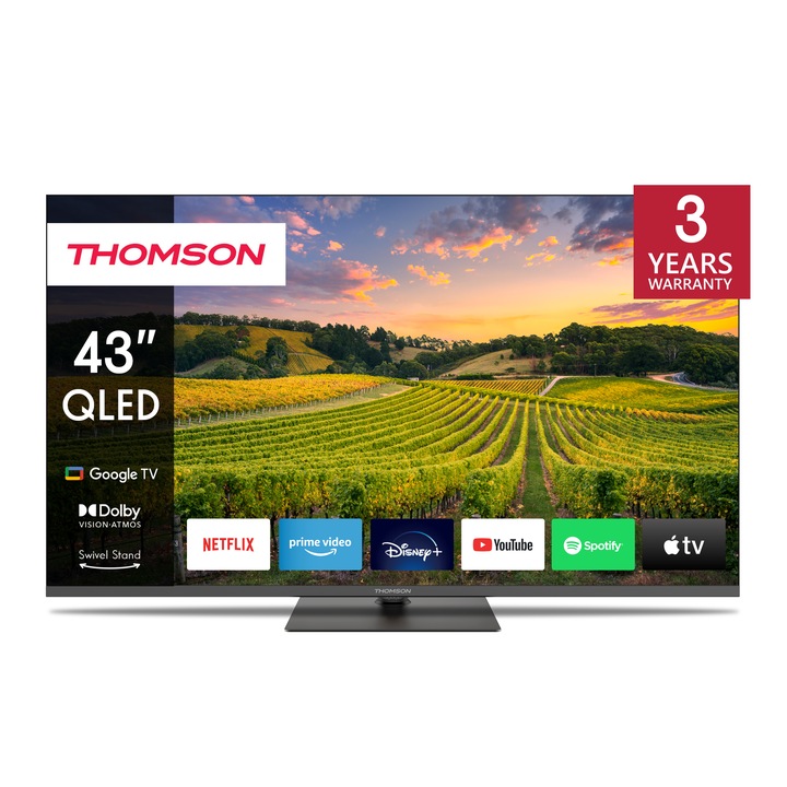 Thomson 43QG5C14 108 cm, 4K, Smart QLED Google Televízió