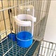 Хранилка за клетка за птици Автоматична хранилка за птици Поилка за папагали Фонтан за пиене за птици за домашен любимец папагал гълъб Хранене 3 бр. Автоматична поилка