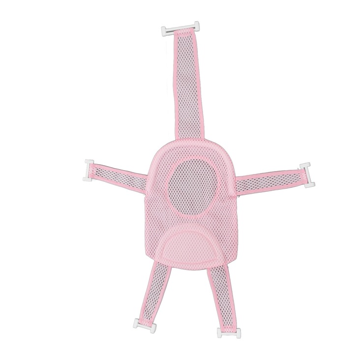 AMRINUGL babafürdető szék, légáteresztő háló, állítható, csúszásmentes, 5 pontos, csecsemőknek