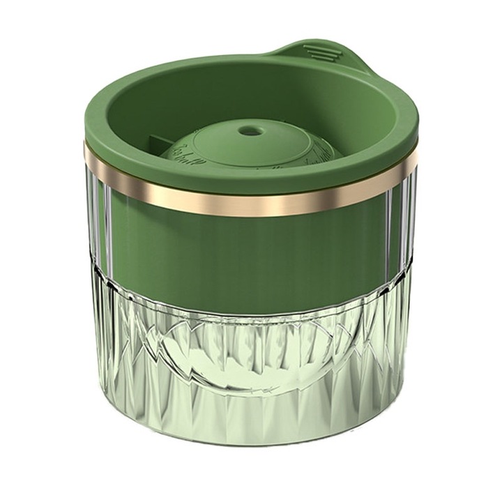 Кръгла форма за лед, зелена