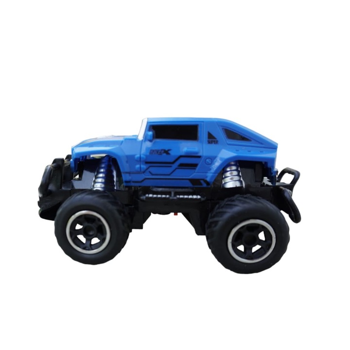 Masinuta mini cu telecomanda OffRoad, Albastru