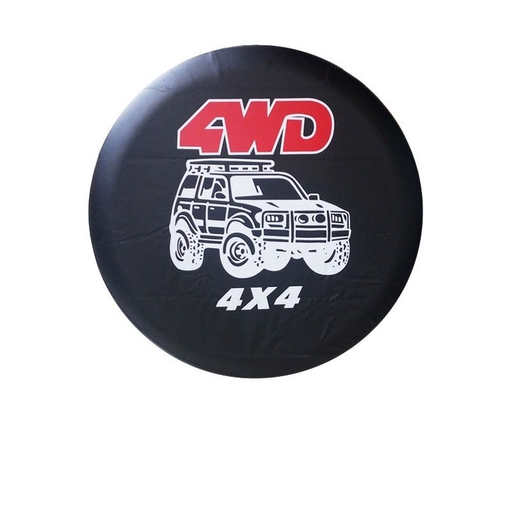 Husa roata rezerva, PVC, rezistenta la soare si apa, 15inch, 70-75cm