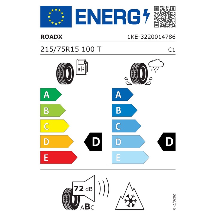 Gumiabroncs Négyévszakos 215/75 R15 Roadx Rxquest Dat21 100 T