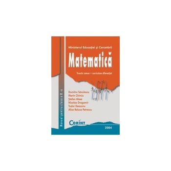 Manual Clasa a IX-a. Matematica TC+CD - Dumitru Savulescu, Marin Chirciu, Stefan Alexe, Nicolae Dragomir, Tudor Deaconu, Alice Petrescu Manual Clasa a IX-a. Matematica TC+CD - Dumitru Savulescu, Marin Chirciu, Stefan Alexe, Nicolae Dragomir, Tudor Deaconu, Alice Petrescu