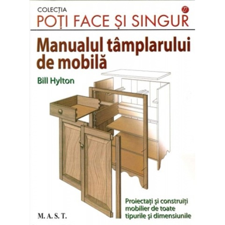 Manualul Tamplarului Mobila, román nyelvű könyv (Román nyelvű kiadás)