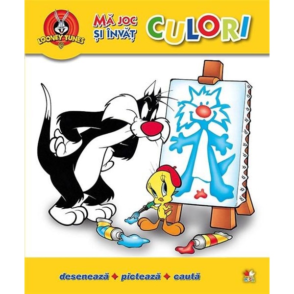 Looney Tunes - Ma joc si invat culori