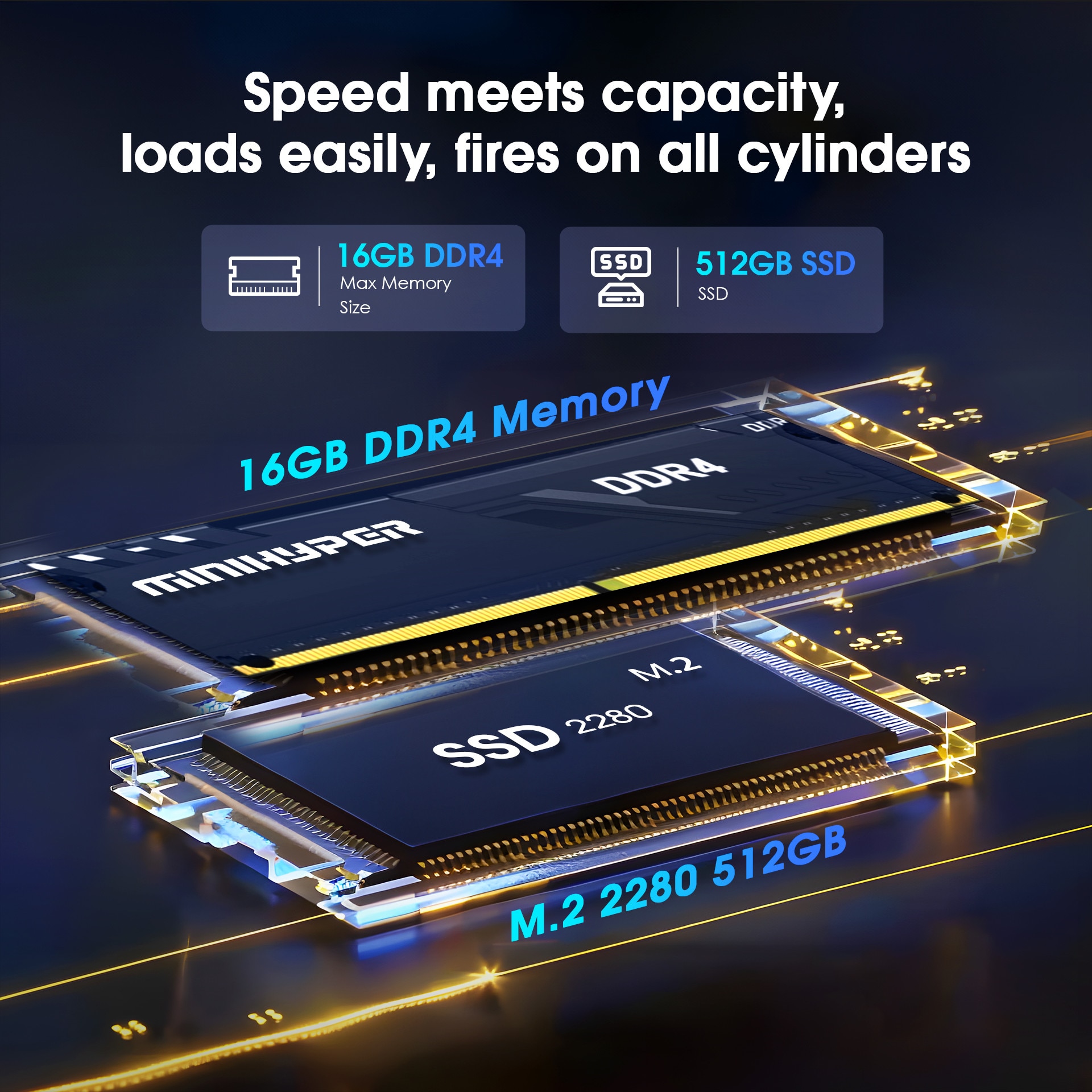 Mini PC GXMO Windows 11 Pro, Intel Alder Lake N95 (pana la 3.4GHz