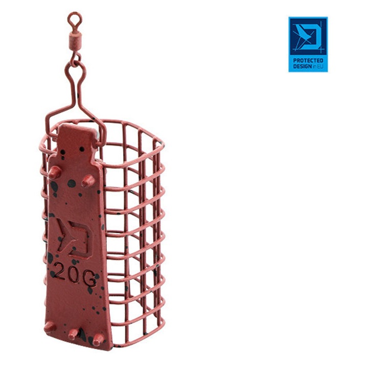 Cosulet feeder Delphin PENTA, design MAGMA, 52x32x24mm, 12 darabos szett