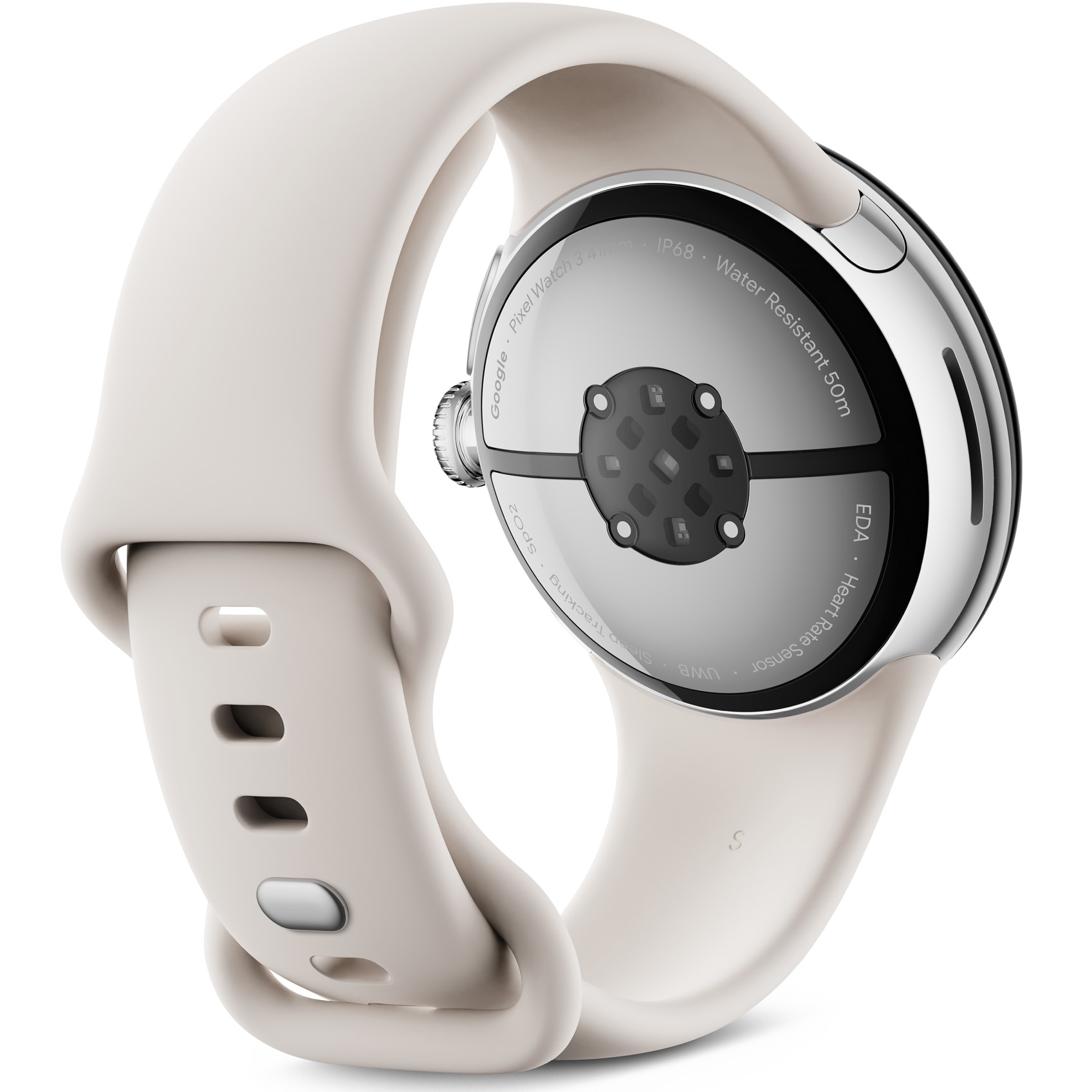 Smartwatch Pixel Watch 3, 41mm, Porcelain - eMAG.ro