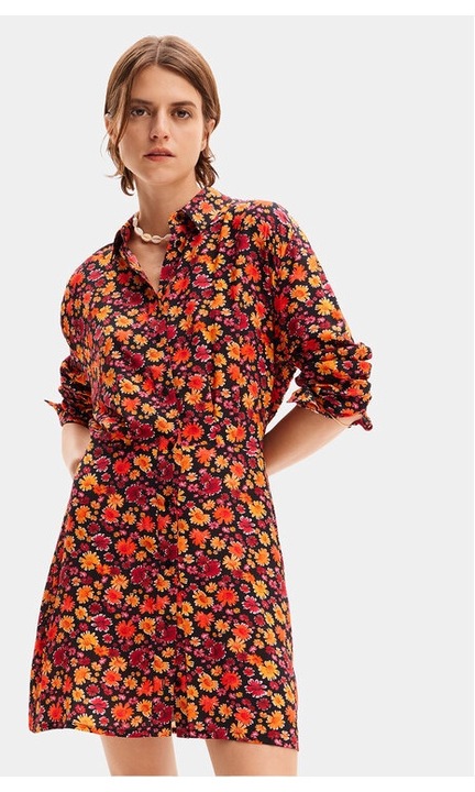 Női ruha, DESIGUAL, 76725, narancs, viszkóz