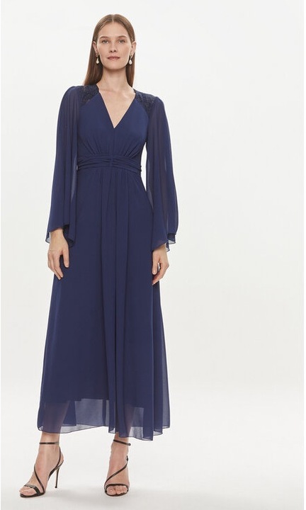 Дамска рокля, Rinascimento, 50630, тъмносиня, полиестер