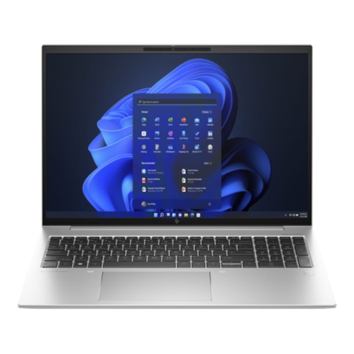 HP EliteBook 865 G10 laptop, 16" WUXGA, AMD Ryzen™ 7 PRO 7840U 5,1 GHz-ig, 16 GB RAM DDR5 5600, 512 GB SSD, AMD Radeon Graphics, Bang & Olufsen, Windows 11 Pro, ezüst DDR5