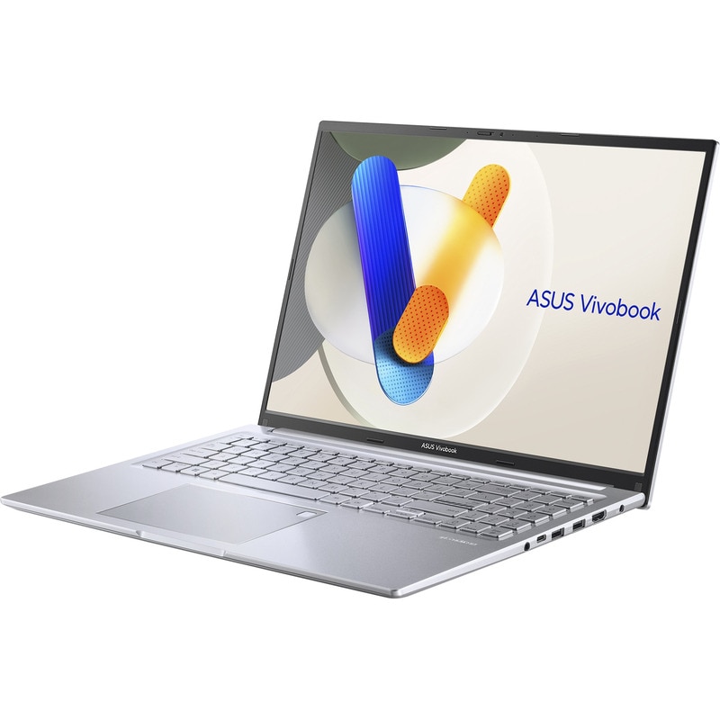Laptop ASUS 16" Vivobook 16 X1605VA, WUXGA, Procesor Intel® Core™ i5-13420H (12M Cache, up to 4.60 GHz), 16GB DDR4, 512GB SSD, Intel UHD, No OS, Cool Silver