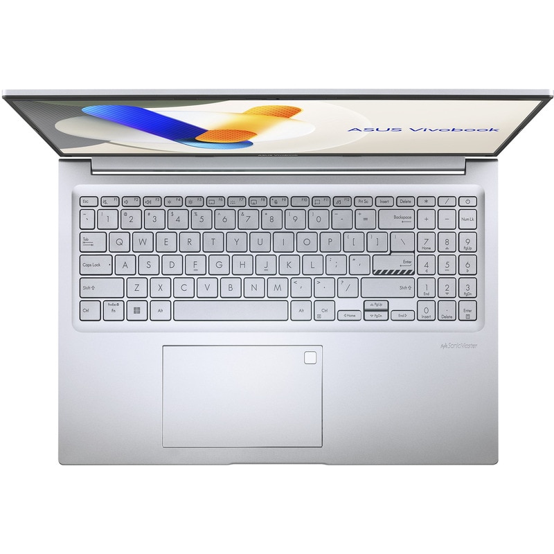 Laptop ASUS 16" Vivobook 16 X1605VA, WUXGA, Procesor Intel® Core™ i5-13420H (12M Cache, up to 4.60 GHz), 16GB DDR4, 512GB SSD, Intel UHD, No OS, Cool Silver
