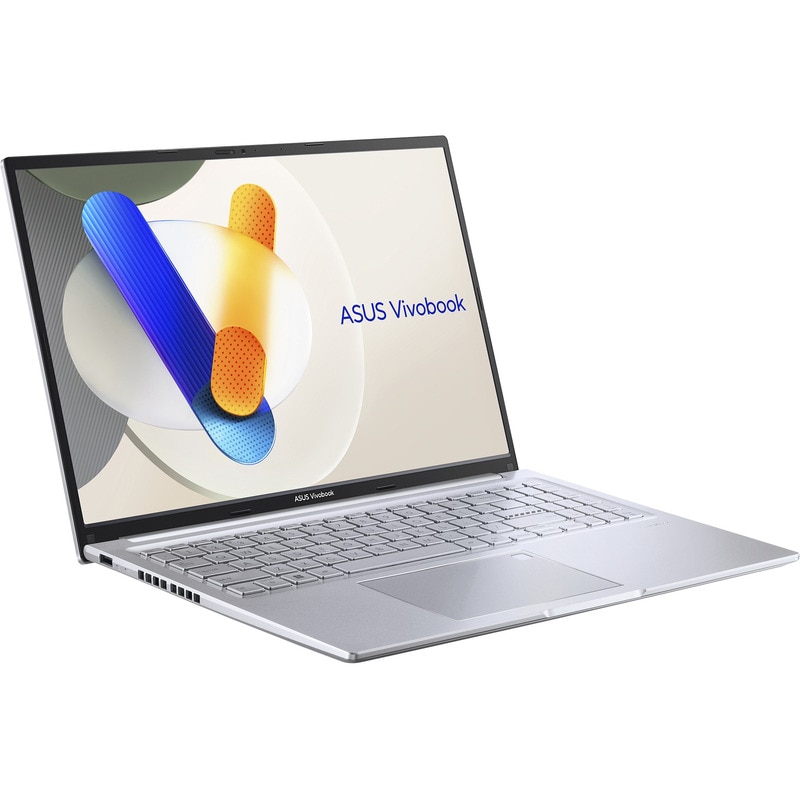Laptop ASUS 16" Vivobook 16 X1605VA, WUXGA, Procesor Intel® Core™ i5-13420H (12M Cache, up to 4.60 GHz), 16GB DDR4, 512GB SSD, Intel UHD, No OS, Cool Silver