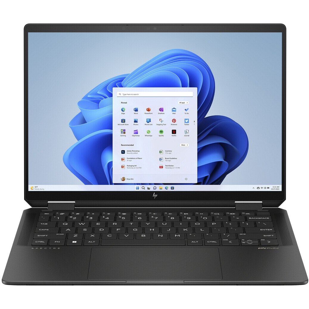 Laptop 2 in 1 HP Spectre x360, ecran 14