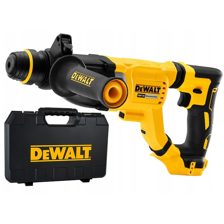 Forgókalapács DEWALT DCH263NK-XJ, SDS+, 18V, 3J, 30 mm fában, 28 mm betonban, 2,7 kg