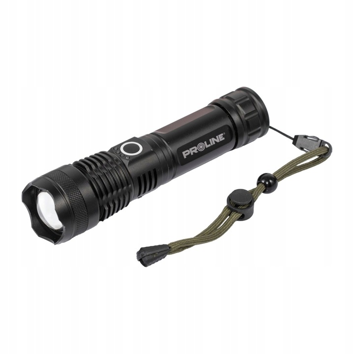 LED фенер Proline 51043, презареждаем USB-C, Zoom, 600 lm, 1200 mAh