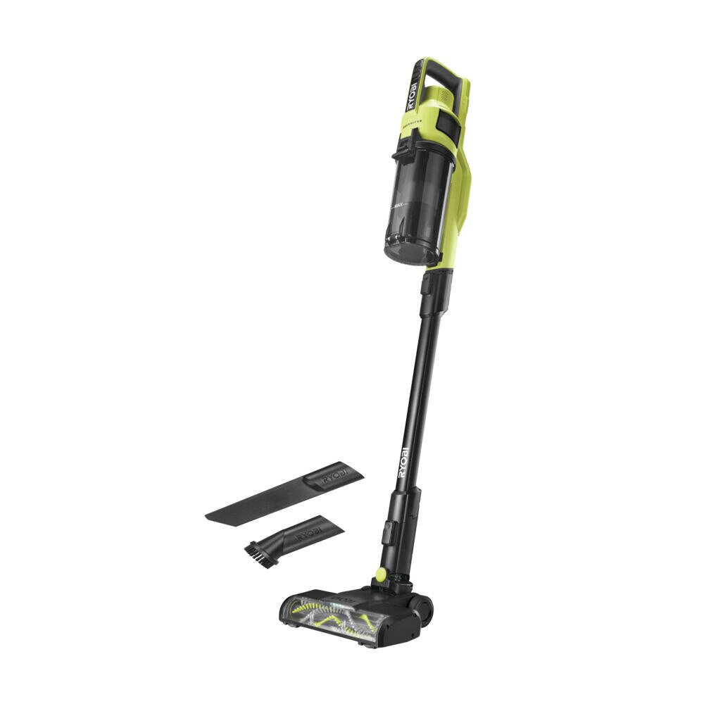 Aspirator vertical Ryobi ONE+, RSV18BL-0, fara sac, filtru HEPA, 18V, 0.8l, galben/negru