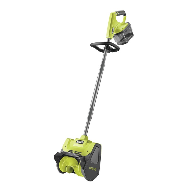 Suflanta pentru zapada Ryobi One+ RY18ST25A-0, cu acumulator 18V, 250mm, galben/negru