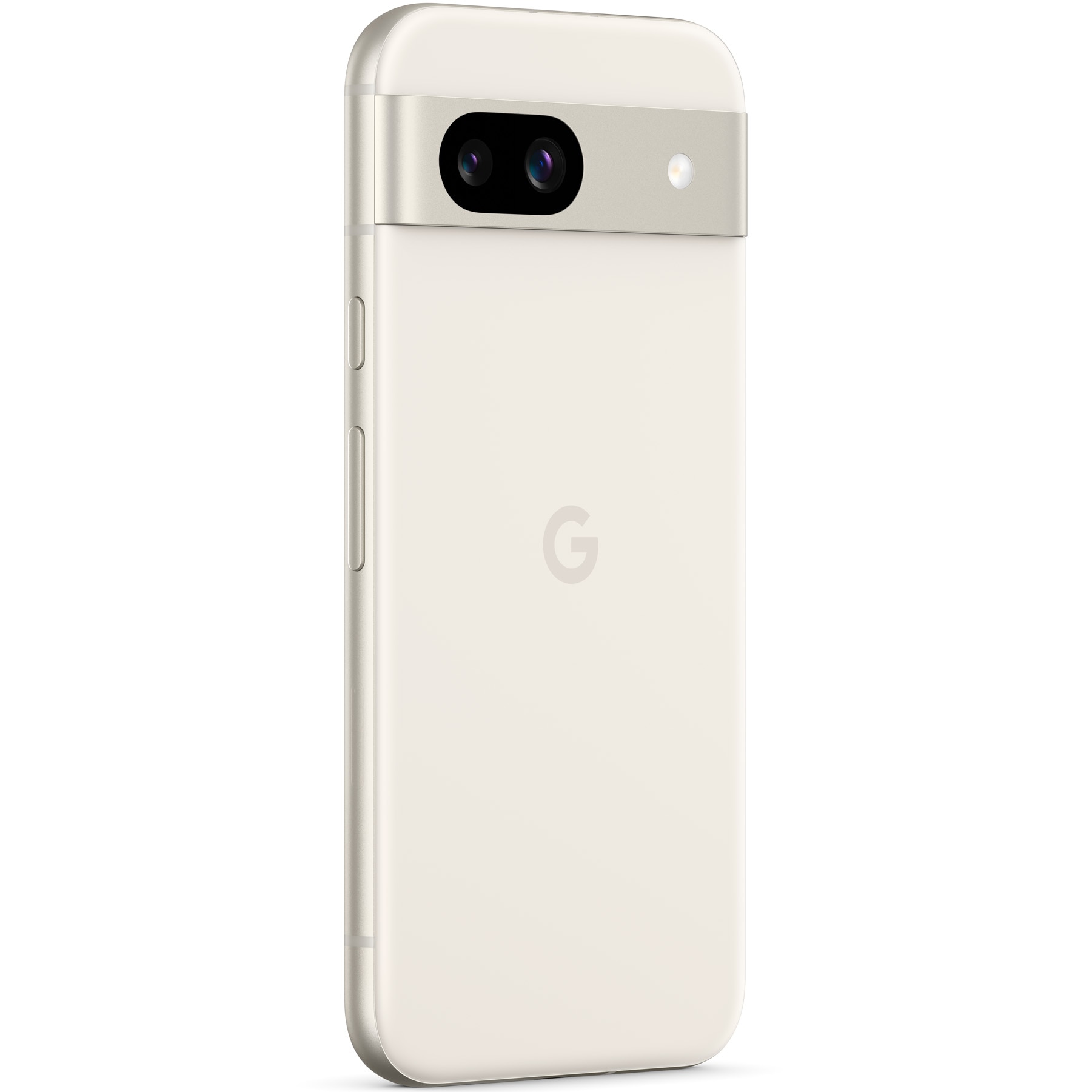 Telefon mobil Google Pixel 8a, 128GB, 8GB RAM, 5G, Porcelain