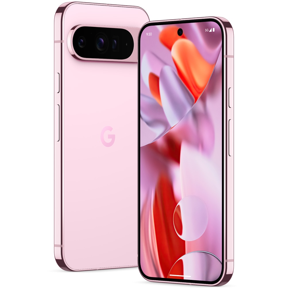 Telefon mobil Google Pixel 9 Pro XL, 256GB, 16GB RAM, 5G, Rose Quartz