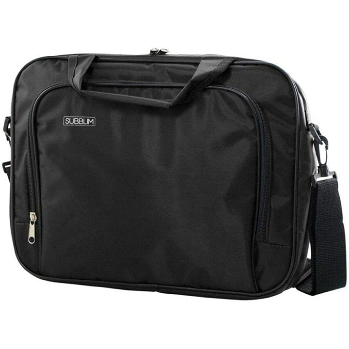 Servieta pentru Laptop Subblim Maletín Ordenador Oxford Laptop Bag 11-12 "5" Black