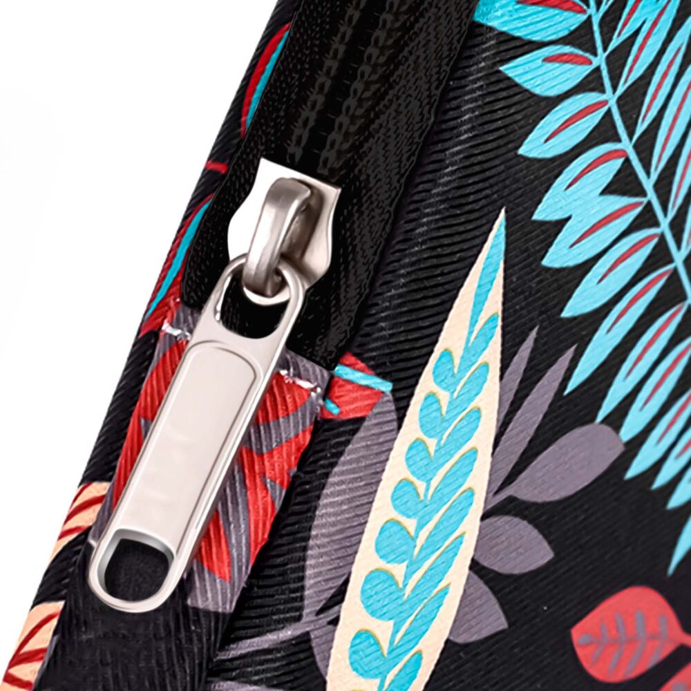 Husa pentru depozitare laptop, Zola, din poliester, diagonala pana la 14.2 cm, 33×22.5×2.5cm, multicolora