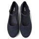 Camper, Pantofi de piele nabuc Helena, Bleumarin, 38